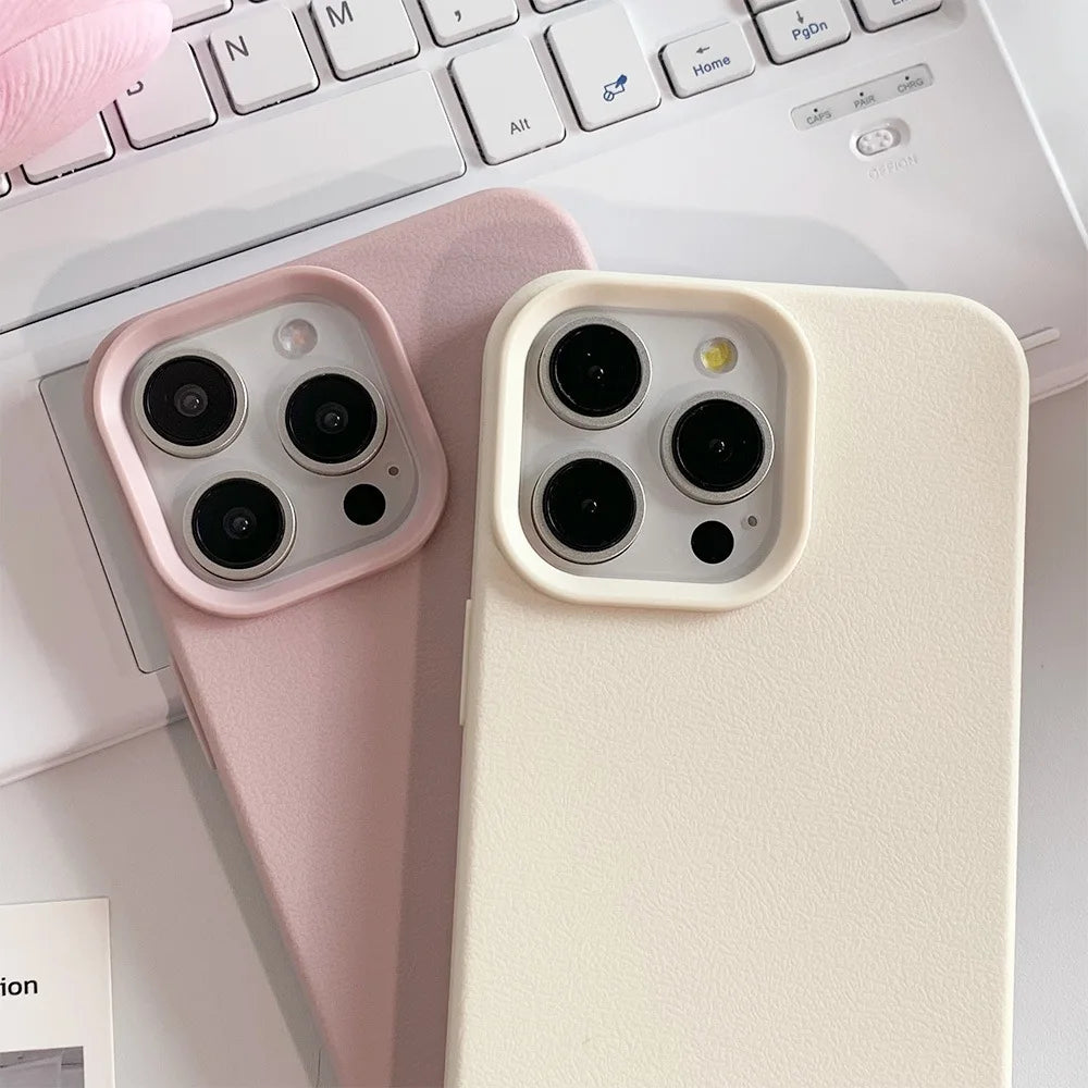 Coque en cuir iPhone