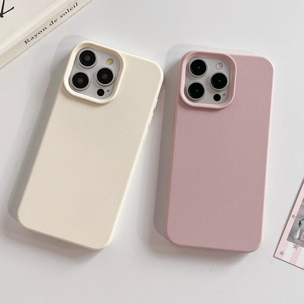 Coque en cuir iPhone