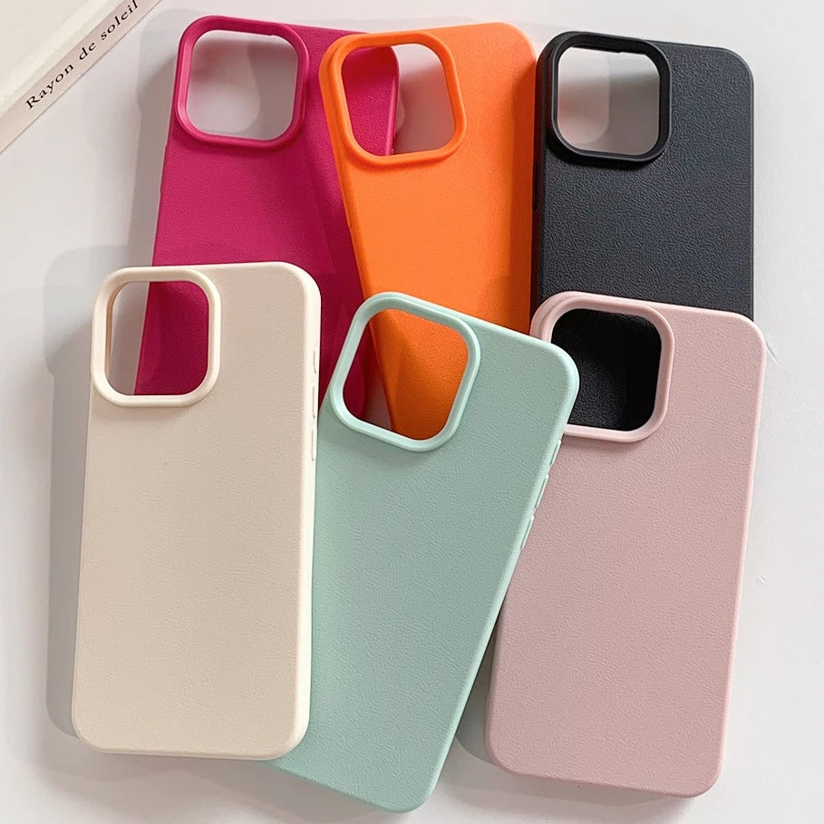 Coque en cuir iPhone